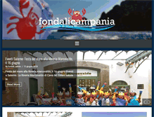 Tablet Screenshot of fondalicampania.com